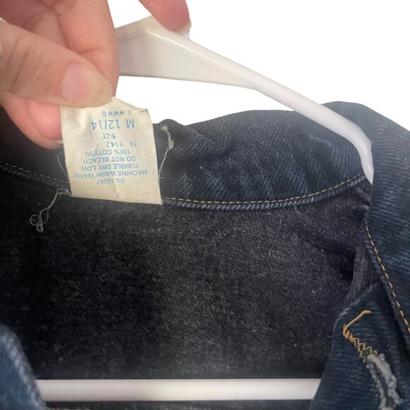 Bristol Blues Vintage 90s Size Medium‎ Chore Denim Button Up Jacket - Picture 4 of 9